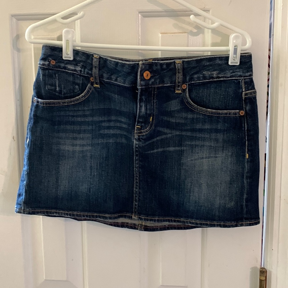 Misses denim mini skirt   1969. Size 8